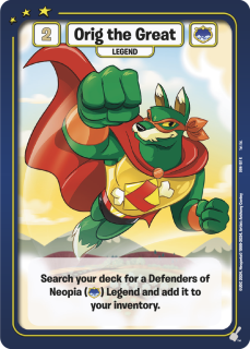 Orig the Great [Defenders of Neopia]