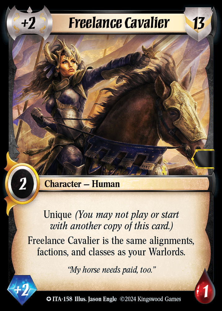 Freelance Cavalier [Into the Accordlands]