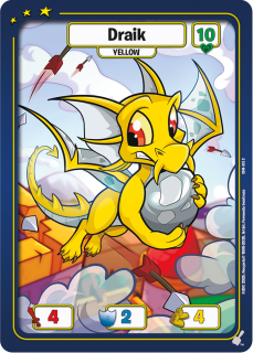 Draik (Yellow)[Champions of Meridell]