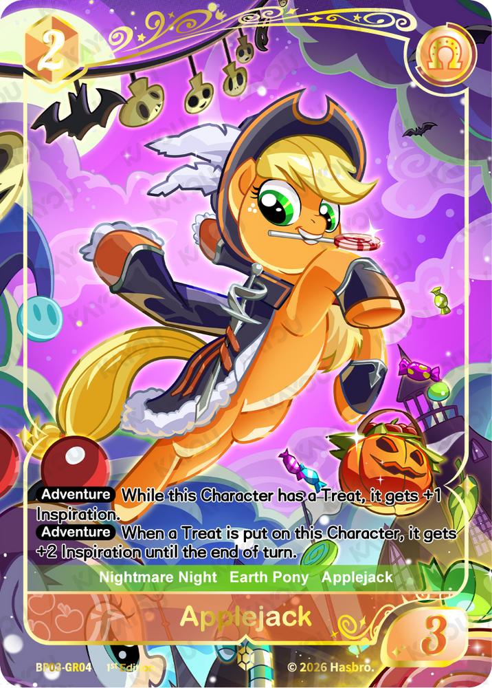 Applejack (BP03-GR04) [Nightmare Night]