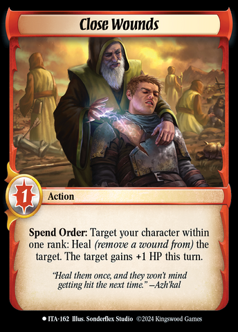 Close Wounds [Into the Accordlands]