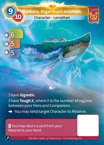 Kaibara, Asgarthan Leviathan (BTG-054-U-4616) (PHYSICAL) (UNIQUE)