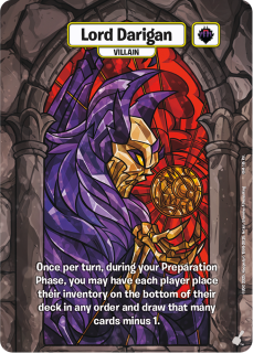 Lord Darigan (Alternate Art) [Champions of Meridell]