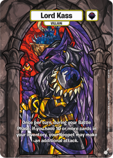 Lord Kass (Alternate Art) [Champions of Meridell]