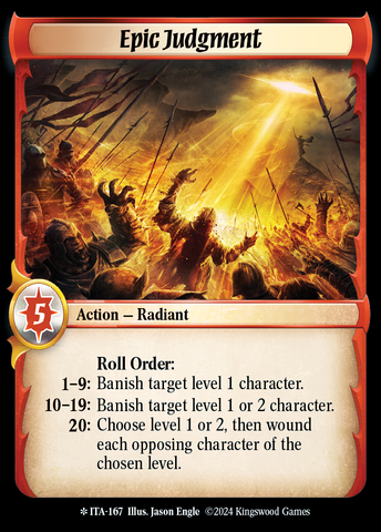 Epic Judgment [Into the Accordlands]