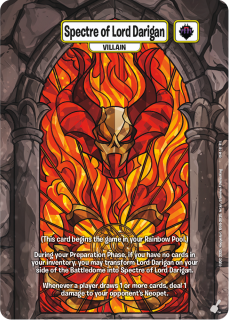 Spectre of Lord Darigan (Alternate Art) [Champions of Meridell]
