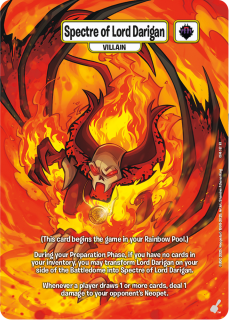 Spectre of Lord Darigan (Full Art) [Champions of Meridell]