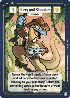 Harry and Blooplum [Defenders of Neopia]