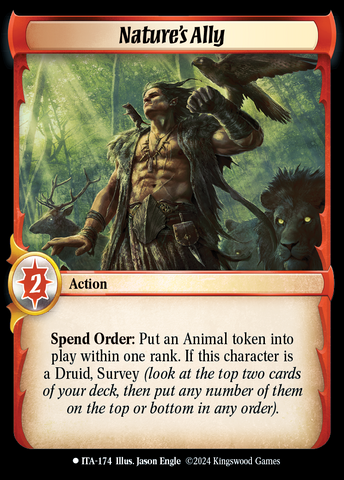 Nature's Ally [Into the Accordlands]