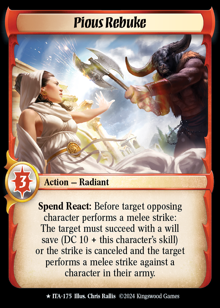 Pious Rebuke [Into the Accordlands]