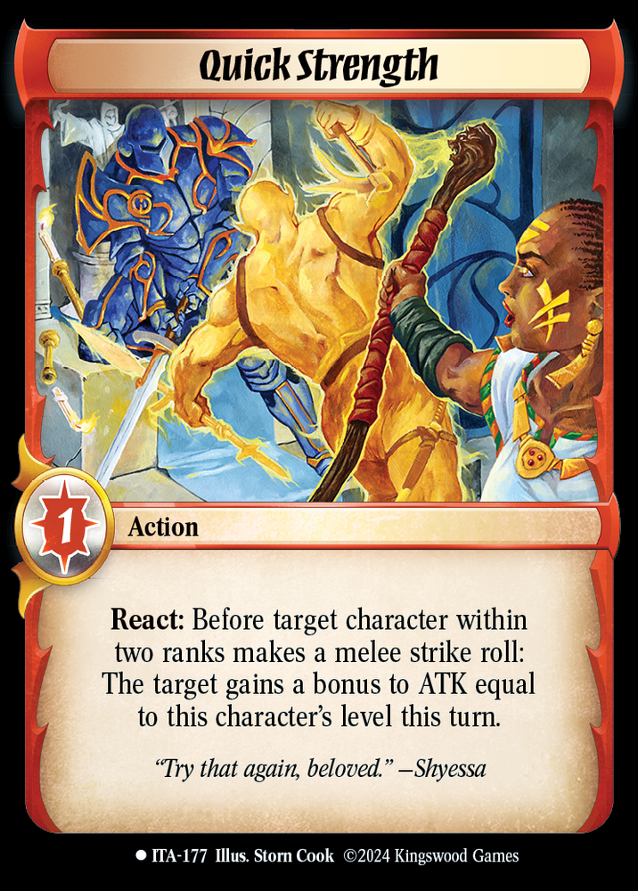 Quick Strength [Into the Accordlands]