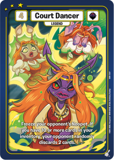 Court Dancer (Alternate Art)[Champions of Meridell]