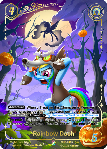 Rainbow Dash (BP03-CR05) [Nightmare Night]
