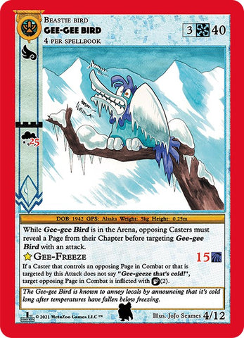 Gee-Gee Bird [Alpha Iceman Starter Deck]