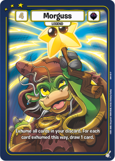 Morguss (Alternate Art) [Champions of Meridell]