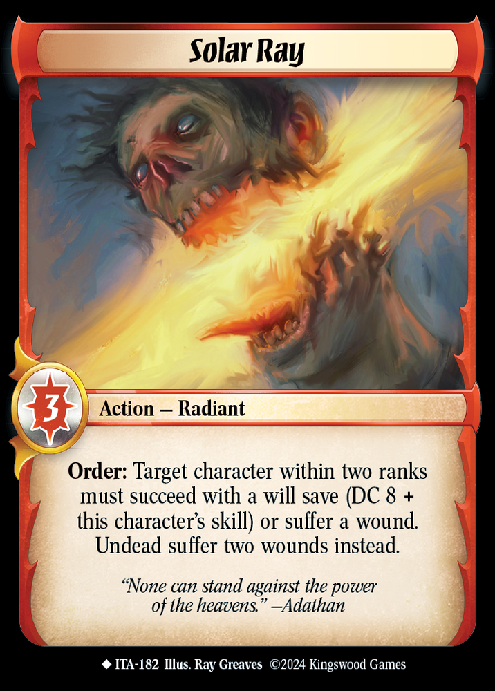 Solar Ray [Into the Accordlands]