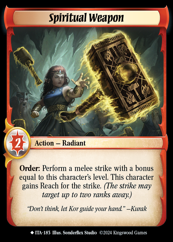 Spiritual Weapon [Into the Accordlands]