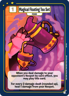 Magical Floating Tea Set[War for the Obelisk]