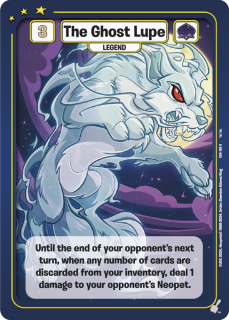 The Ghost Lupe [Defenders of Neopia]