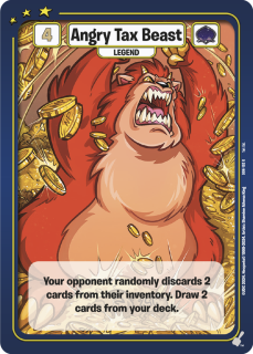 Angry Tax Beast [Defenders of Neopia]