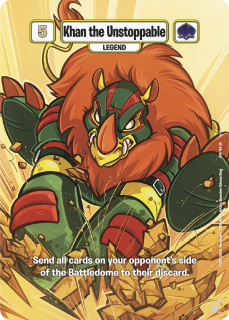 Khan the Unstoppable (Full Art) [Defenders of Neopia]