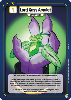 Lord Kass Amulet [Champions of Meridell]