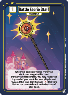 Battle Faerie Staff [Defenders of Neopia]