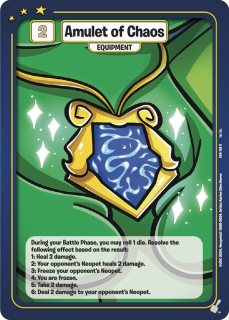 Amulet of Chaos [Defenders of Neopia]