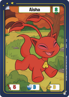 Aisha (Red) [Defenders of Neopia]