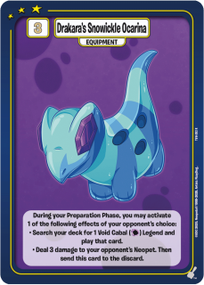 Drakara's Snowickle Ocarina [The Void Within]