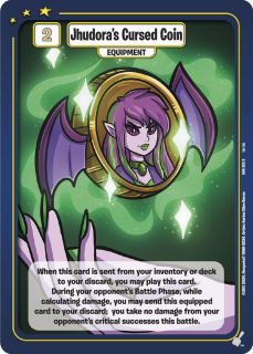 Jhudora's Cursed Coin [Defenders of Neopia]