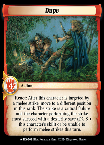 Dupe [Into the Accordlands]