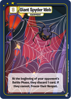 Giant Spyder Web[Champions of Meridell]