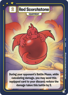 Red Scorchstone [Defenders of Neopia]