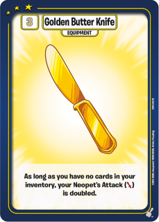 Golden Butter Knife [Champions of Meridell]