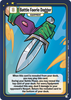 Battle Faerie Dagger [Defenders of Neopia]