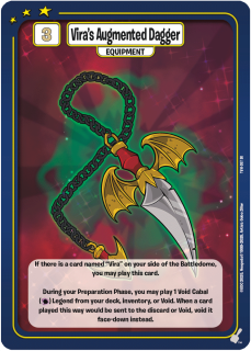 Vira's Augmented Dagger [The Void Within]