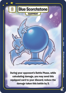 Blue Scorchstone [Defenders of Neopia]