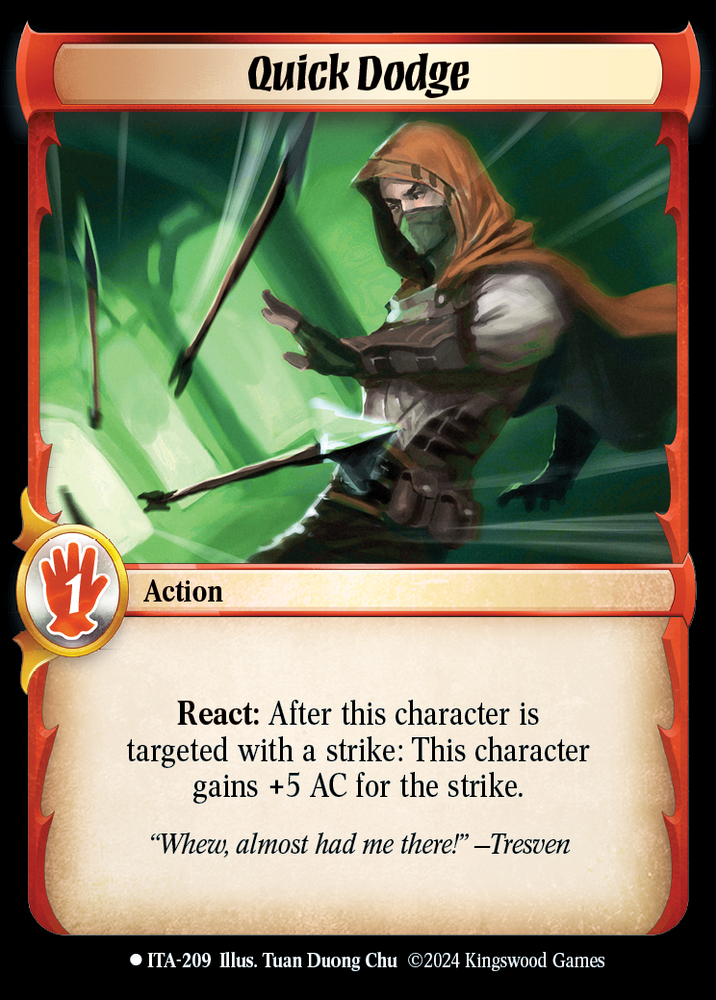 Quick Dodge [Into the Accordlands]