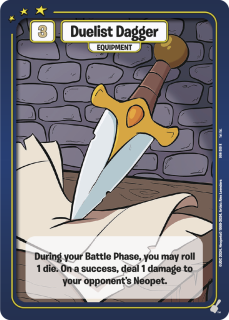 Duelist Dagger [Defenders of Neopia]