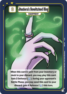 Jhudora's Bewitched Ring [Defenders of Neopia]