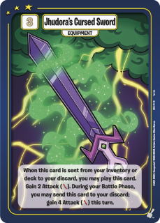 Jhudora's Cursed Sword [Defenders of Neopia]
