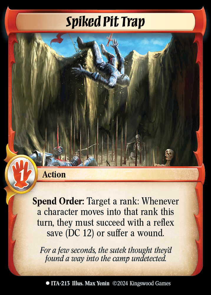 Spiked Pit Trap [Into the Accordlands]