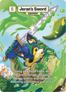 Jeran's Sword (Full Art) [Champions of Meridell]