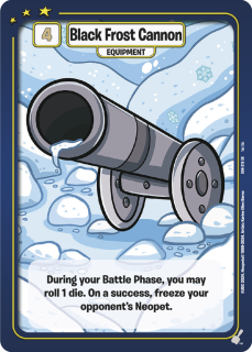 Black Frost Cannon [Defenders of Neopia]