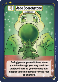 Jade Scorchstone [Defenders of Neopia]