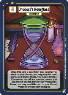 Jhudora's Hourglass [Defenders of Neopia]