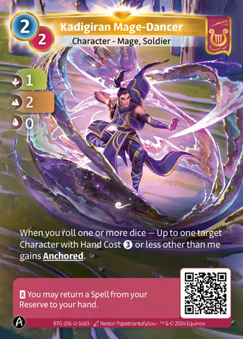 Kadigiran Mage-Dancer (BTG-156-U-1483) (DIGITAL) (UNIQUE)