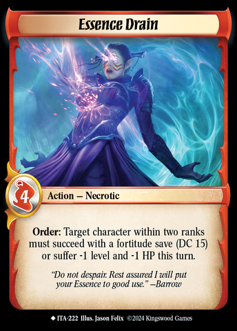 Essence Drain [Into the Accordlands]