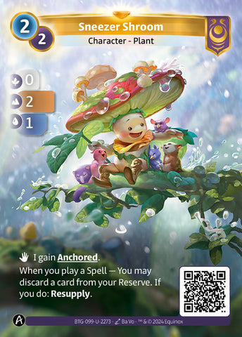 Sneezer Shroom (BTG-099-U-2273) (PHYSICAL) (UNIQUE)